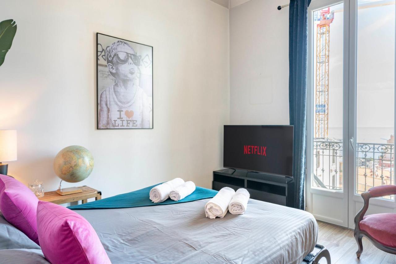 Frontiere De Monaco - Balconnet Vue Mer - Ba Apartment Beausoleil Ngoại thất bức ảnh