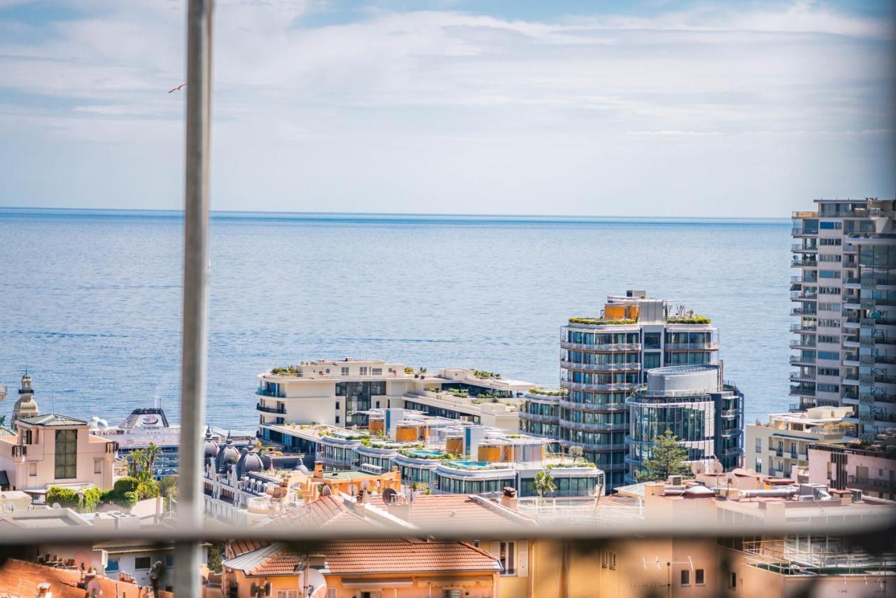 Frontiere De Monaco - Balconnet Vue Mer - Ba Apartment Beausoleil Ngoại thất bức ảnh