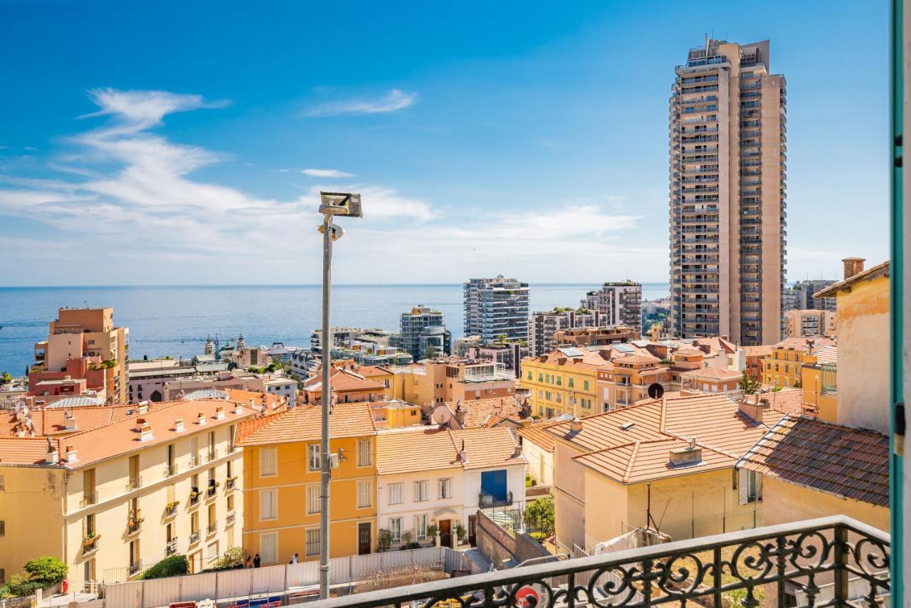 Frontiere De Monaco - Balconnet Vue Mer - Ba Apartment Beausoleil Ngoại thất bức ảnh