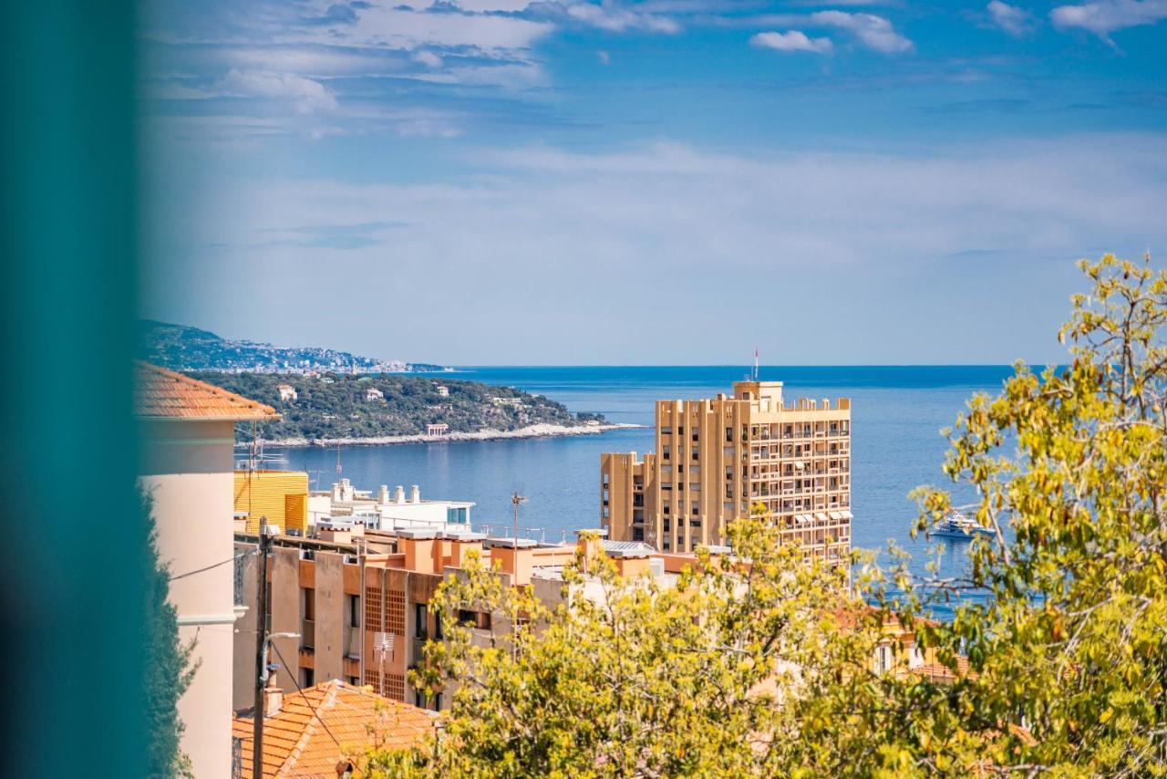 Frontiere De Monaco - Balconnet Vue Mer - Ba Apartment Beausoleil Ngoại thất bức ảnh